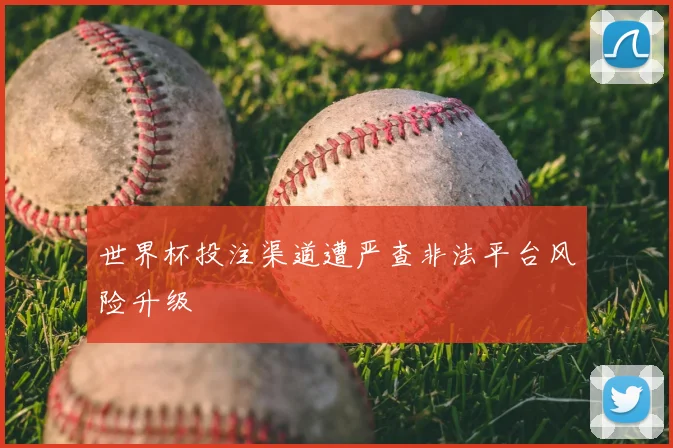世界杯投注渠道遭严查非法平台风险升级