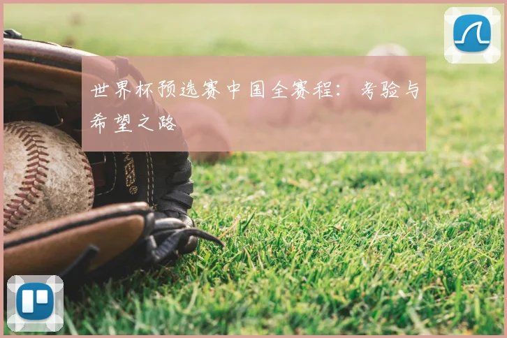 世界杯预选赛中国全赛程：考验与希望之路
